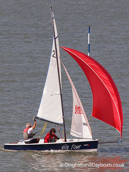 Laser 2000 class sailing dinghy (2000)