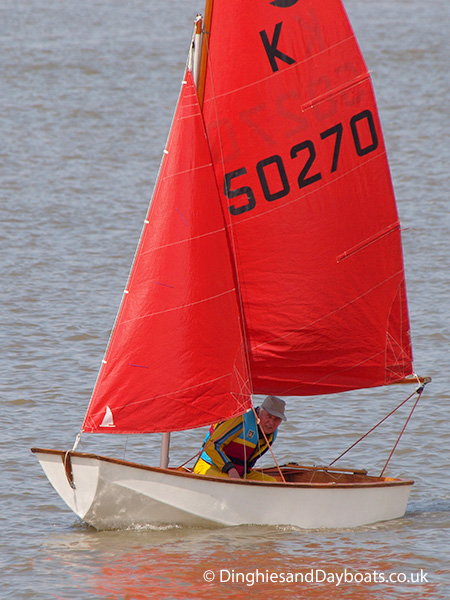 Mirror class sailing dinghy