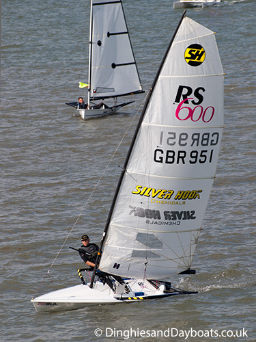 RS 600 class sailing dinghy