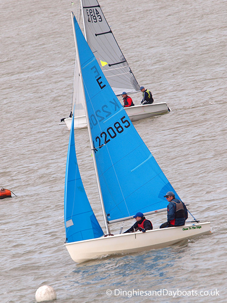 Enterprise class sailing dinghy