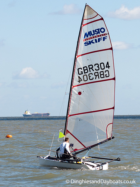 Musto Skiff class sailing dinghy